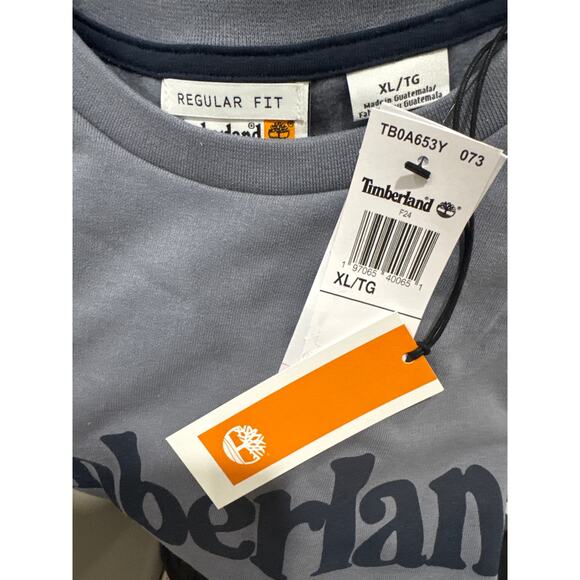Timberland Sweatsuit w/side & back pockets Drawstring - Iceland Blue - Size: XL - Picture 1 of 7